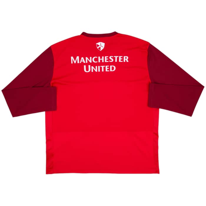 2011-12 Manchester United Nike Training L/S Shirt - 8/10 - (XXL)