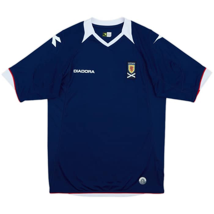2008-09 Scotland Home Shirt - 10/10 - (M.Boys)
