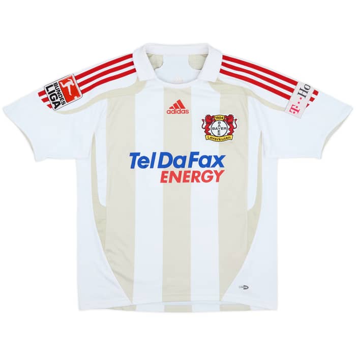 2007-09 Bayer Leverkusen Away Shirt Helmes #9 - 9/10 - (L.Boys)