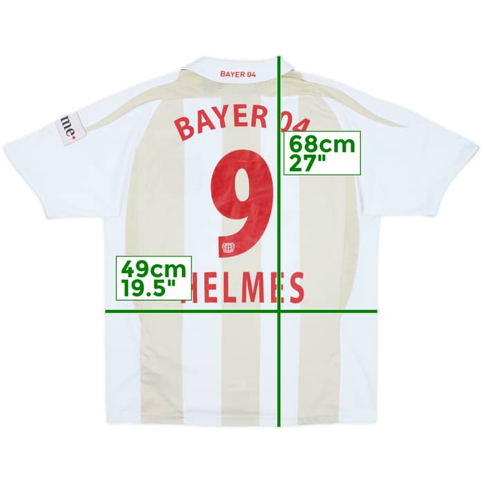 2007-09 Bayer Leverkusen Away Shirt Helmes #9 - 9/10 - (L.Boys)