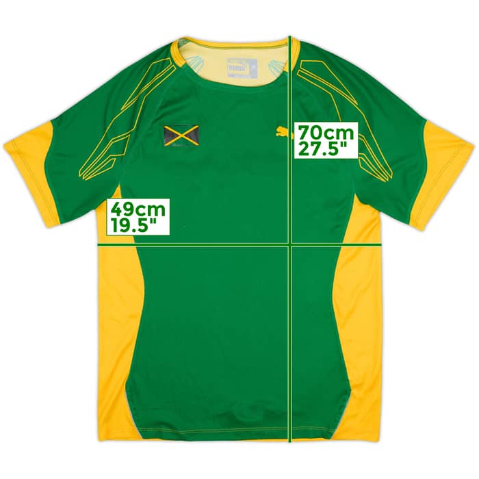 2004-06 Jamaica Puma Training Shirt - 8/10 - (M)