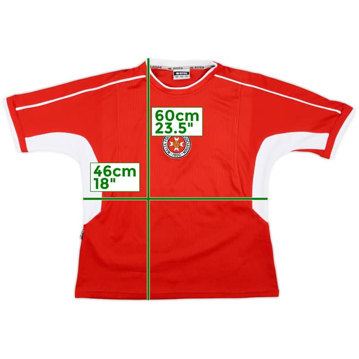 2000s Errea Template Shirt (Malta) - 8/10 - (XS)