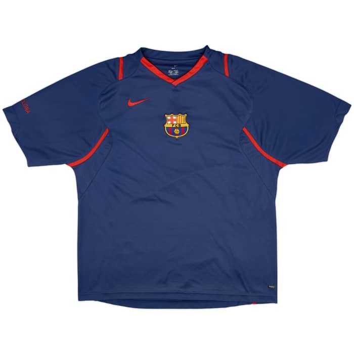 2006-07 Barcelona Nike Training Shirt - 8/10 - (L)