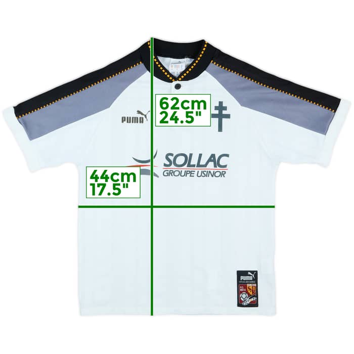 1997-98 Metz Away Shirt - 8/10 - (M.Boys)