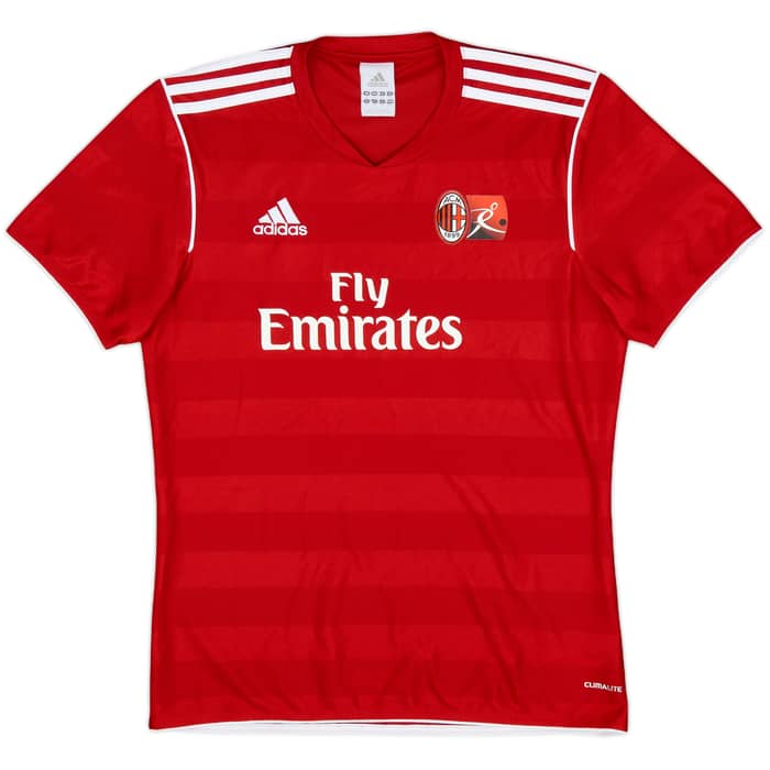 2011-12 AC Milan adidas Youth Camp Training Shirt - 7/10 - (S)