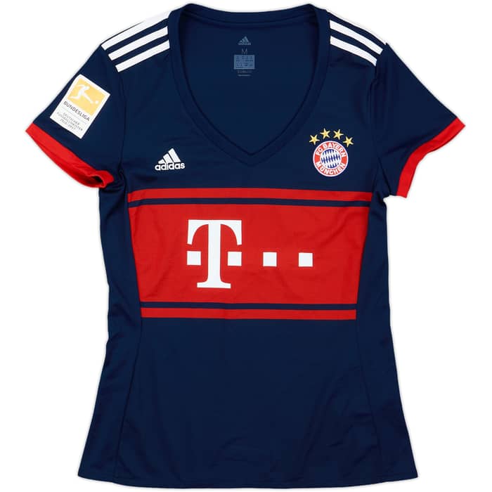 2017-18 Bayern Munich Away Shirt Muller #25 - 9/10 - (Women's M)