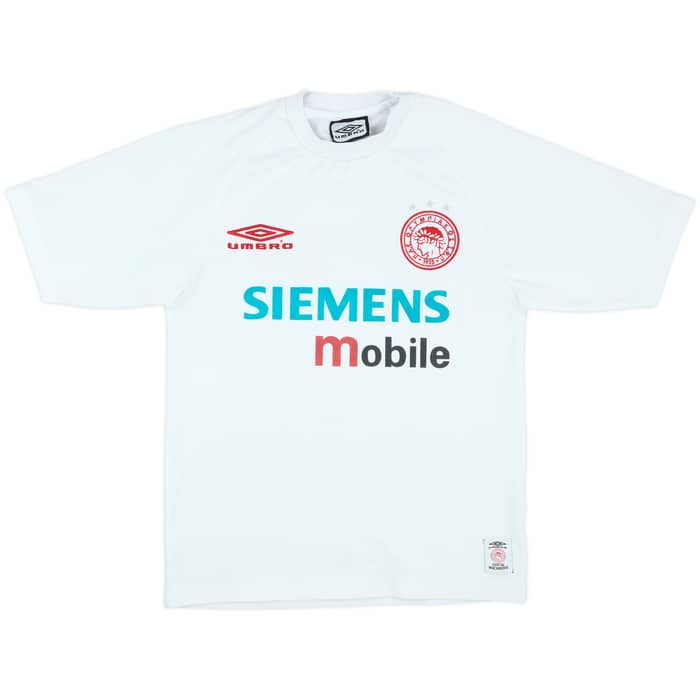 2001-02 Olympiakos Third Shirt - 8/10 - (XS)