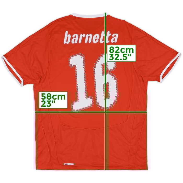 2008-10 Switzerland Home Shirt Barnetta #16 - 8/10 - (L)
