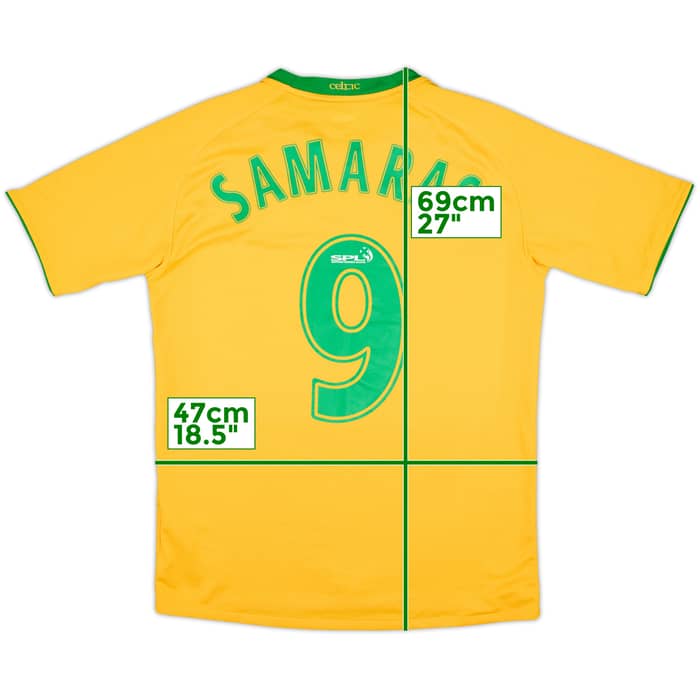 2008-09 Celtic Away Shirt Samaras #9 - 10/10 - (XL.Boys)