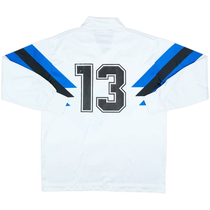 Camiseta de visitante de manga larga del Atalanta 1989-91 #13 - 5/10 - (L)