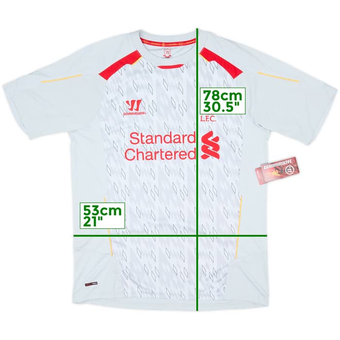 2013-14 Liverpool Warrior Training Shirt (L)