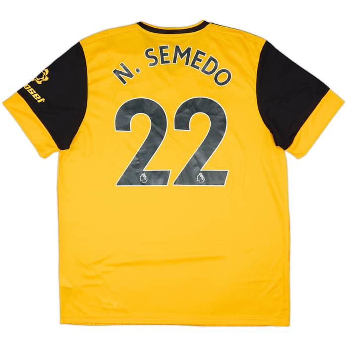 2020-21 Wolves Home Shirt N. Semedo #22 (XL)