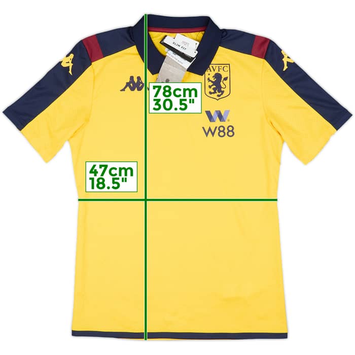 2019-20 Aston Villa Kappa Polo Shirt (L)