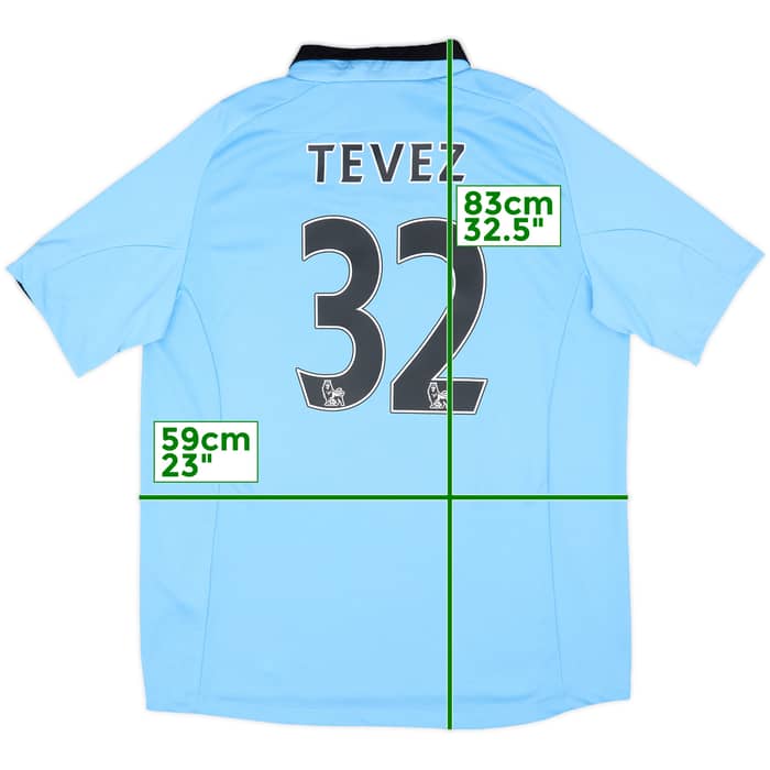 2012-13 Manchester City Home Shirt Tevez #32 (XL)