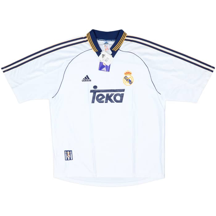 1998-00 Real Madrid Home Shirt Seedorf #10 (XL)