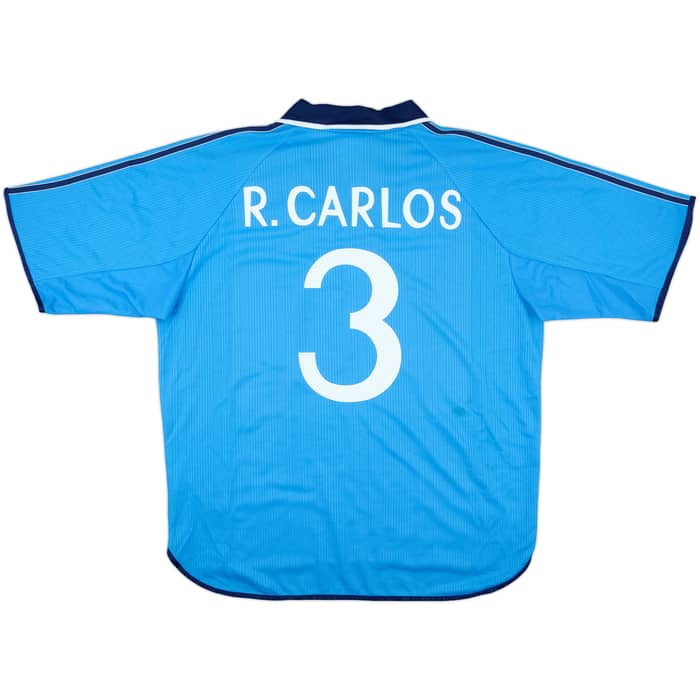 1999-00 Real Madrid Third Shirt R.Carlos #3 (XL)