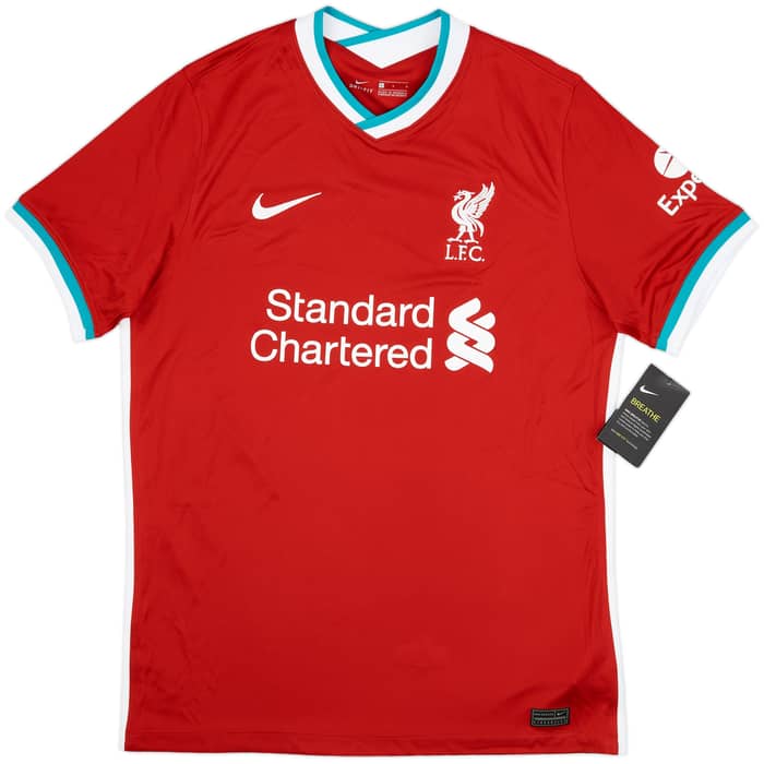 2020-21 Liverpool Home Shirt Salah #11 (L)