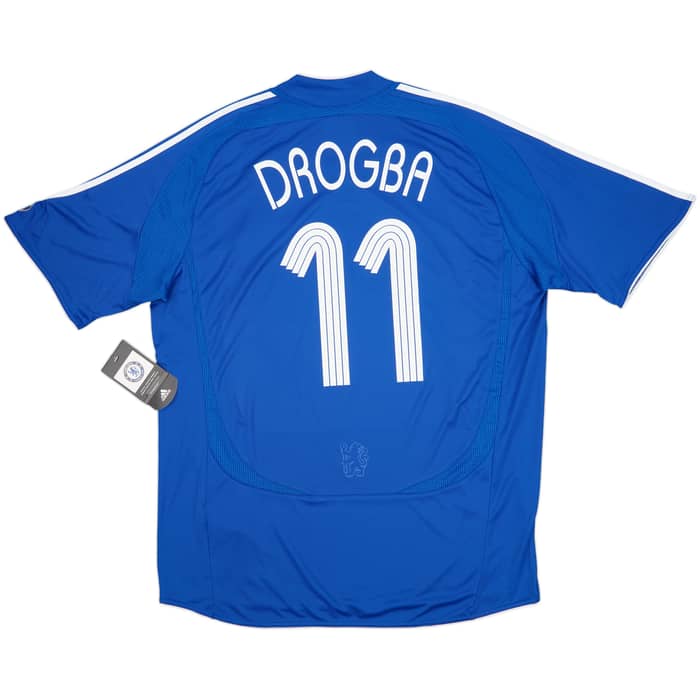 2006-08 Chelsea Home Shirt Drogba #11 (XL)