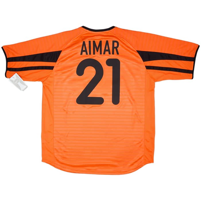2001-02 Valencia Away Shirt Aimar #21 (XL)