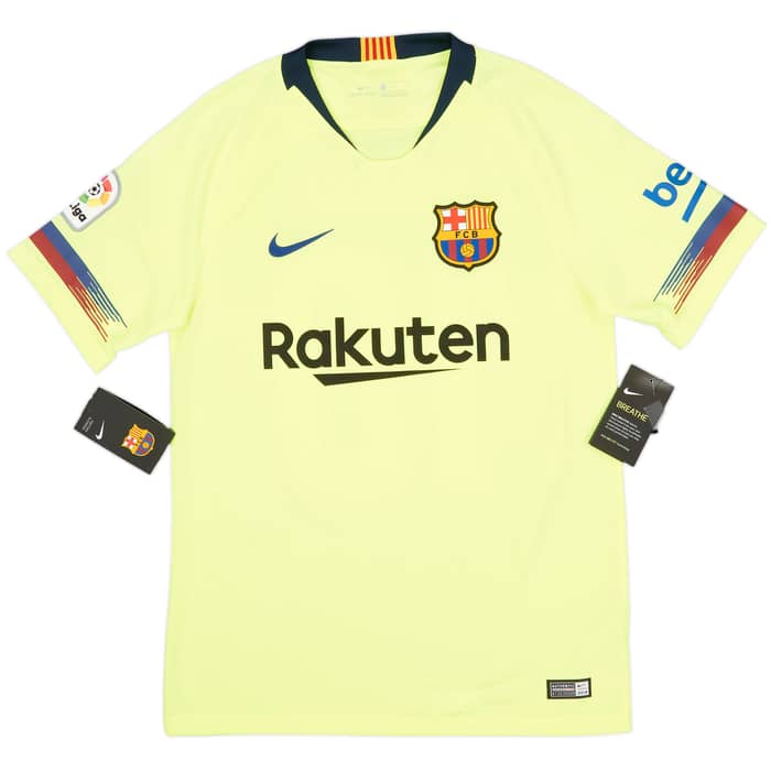 2018-19 Barcelona Away Shirt Messi #10 (S)