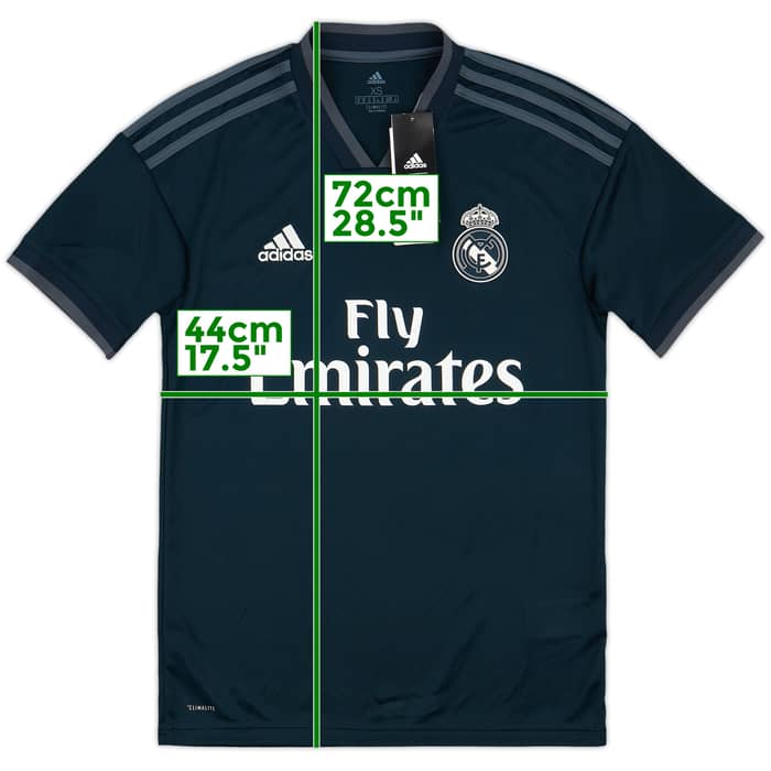 2018-19 Real Madrid Away Shirt (XS)