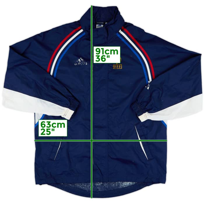 2002-04 France adidas Hooded Rain Jacket - 4/10 - (M)
