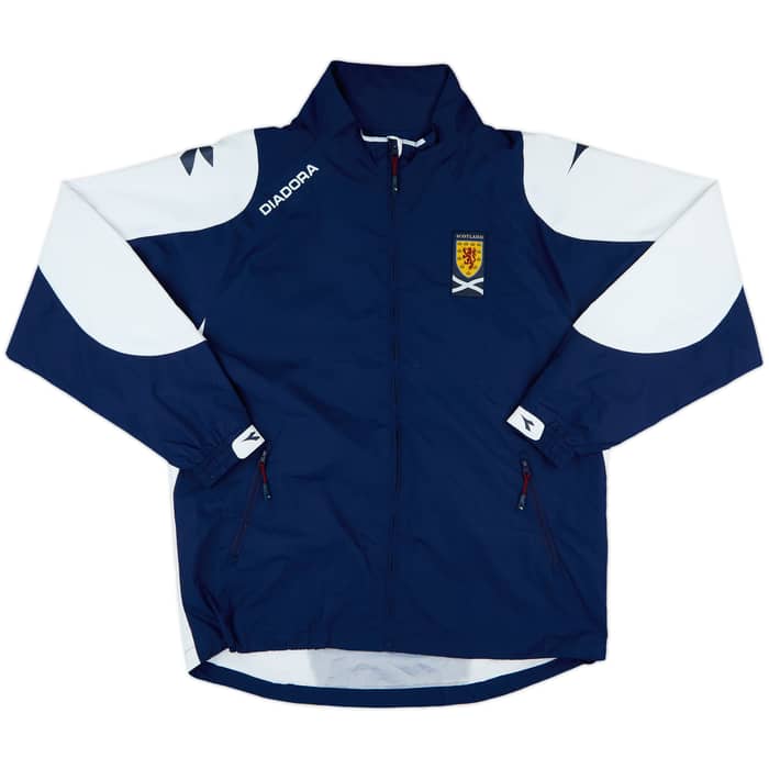 2006-07 Scotland Diadora Track Jacket - 8/10 - (L)