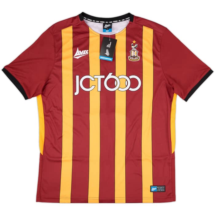 2019-20 Bradford City Home Shirt Reeves #8 (L)