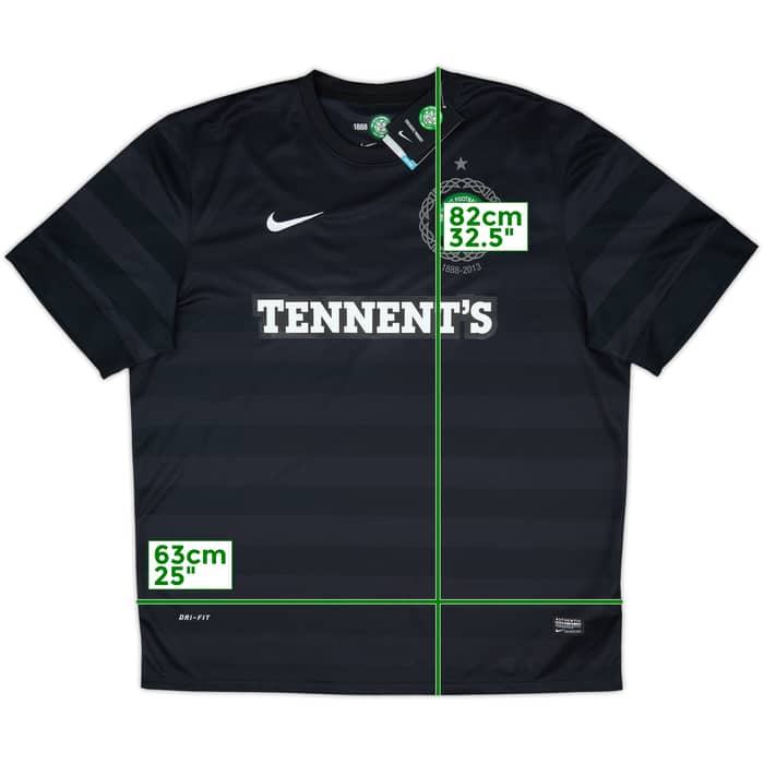 2012-13 Celtic '125th Anniversary' Away Shirt (XXL)