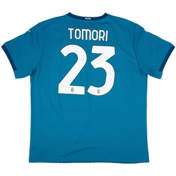 2020-21 AC Milan Third Shirt Tomori #23 (XL)