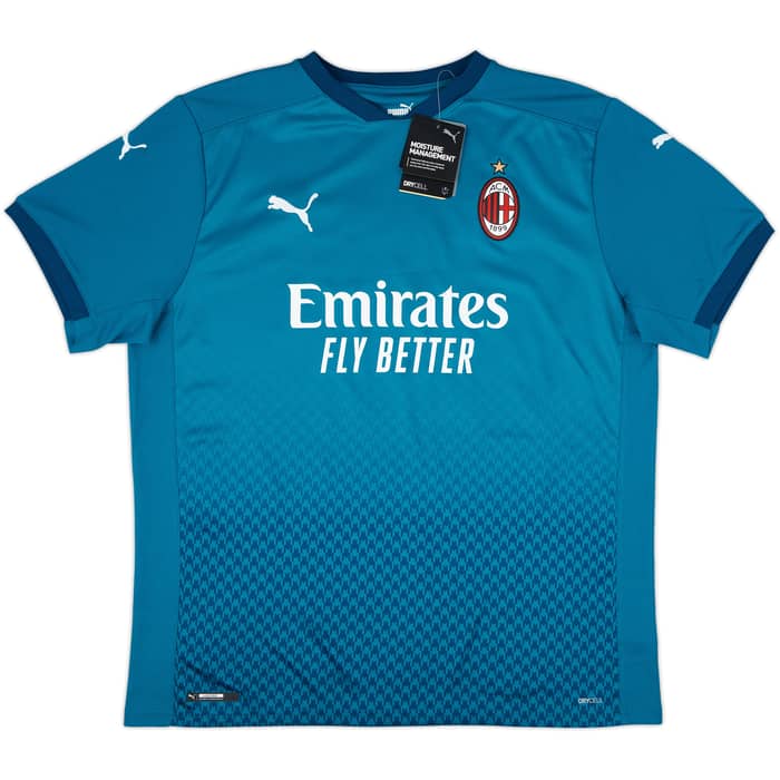 2020-21 AC Milan Third Shirt Tomori #23 (XL)
