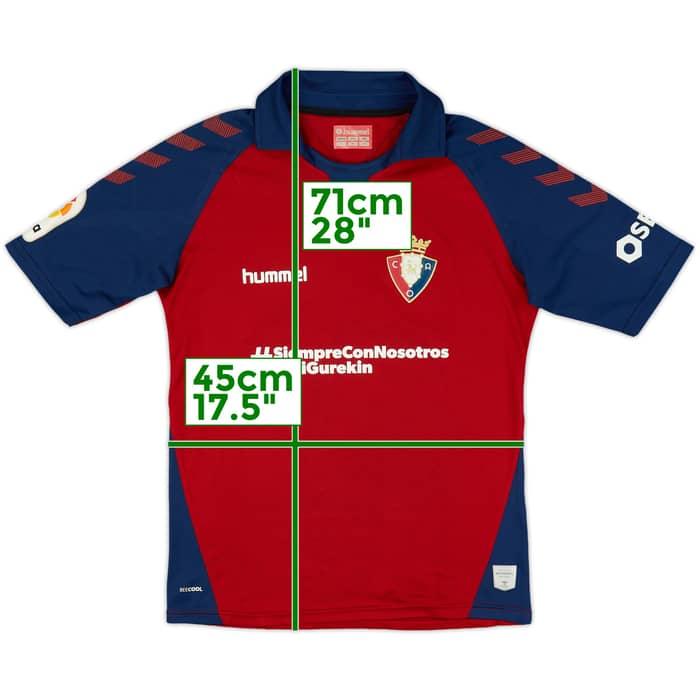 Camiseta conmemorativa de local del Osasuna 2019-20 - 10/10 - (S)