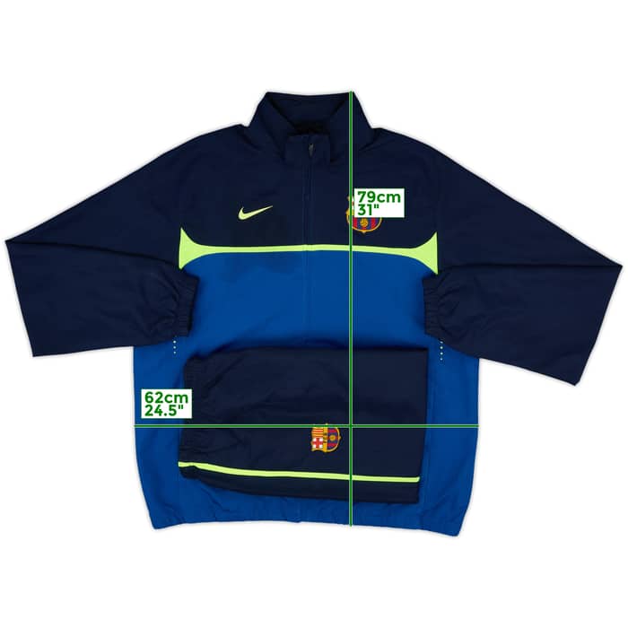 2010-11 Barcelona Nike Tracksuit - 5/10 - (XL)