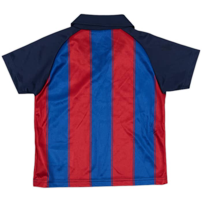 2003-04 Barcelona Home Shirt & Shorts - 9/10 - (XS.Boys)