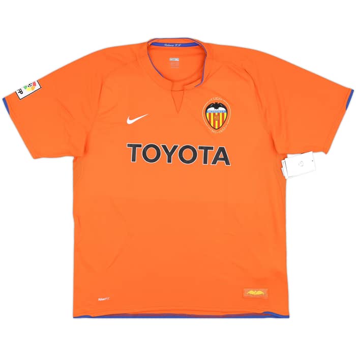 2007-08 Valencia Away Shirt David Villa #7 (XL)