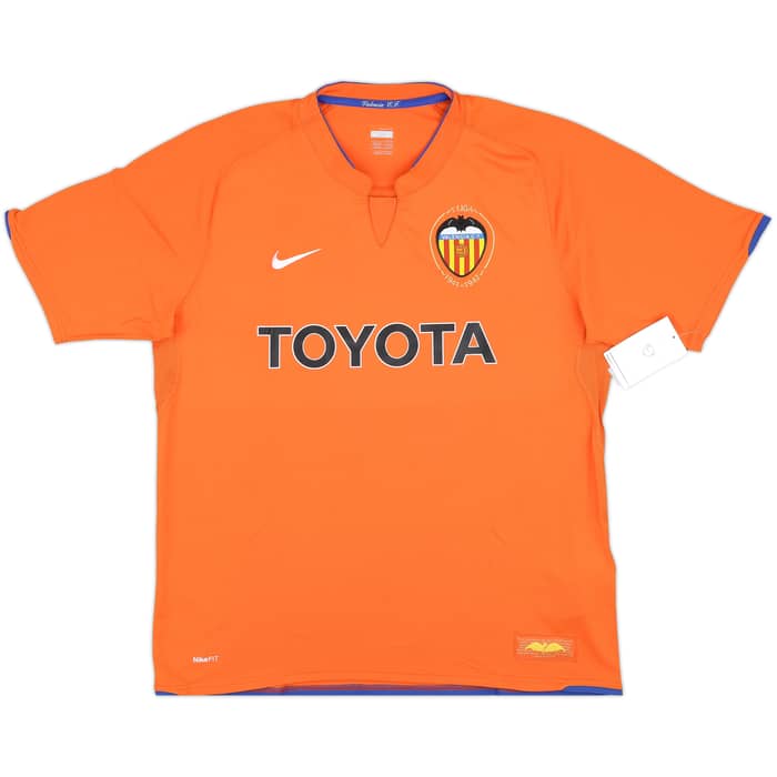 2007-08 Valencia Away Shirt Silva #21 (L)
