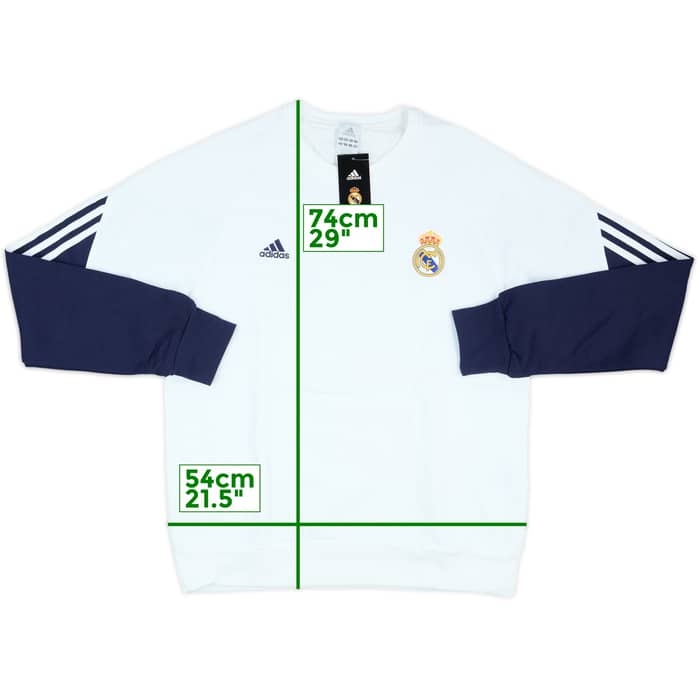 2007-08 Real Madrid adidas Sweat Top (L)