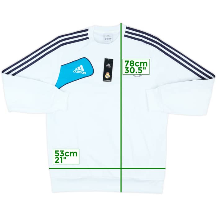 2012-13 Real Madrid adidas Sweat Top (L/XL)