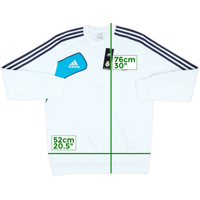 2012-13 Real Madrid adidas Sweat Top (L)