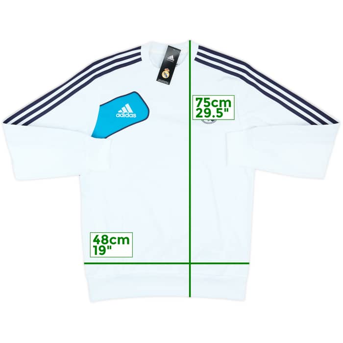 2012-13 Real Madrid adidas Sweat Top (M)
