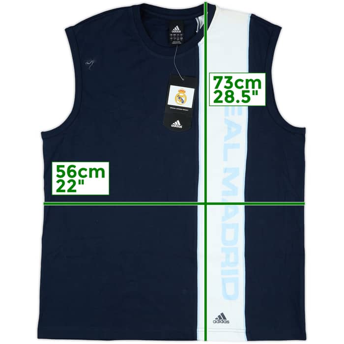 2005-06 Real Madrid adidas Training Vest (L)