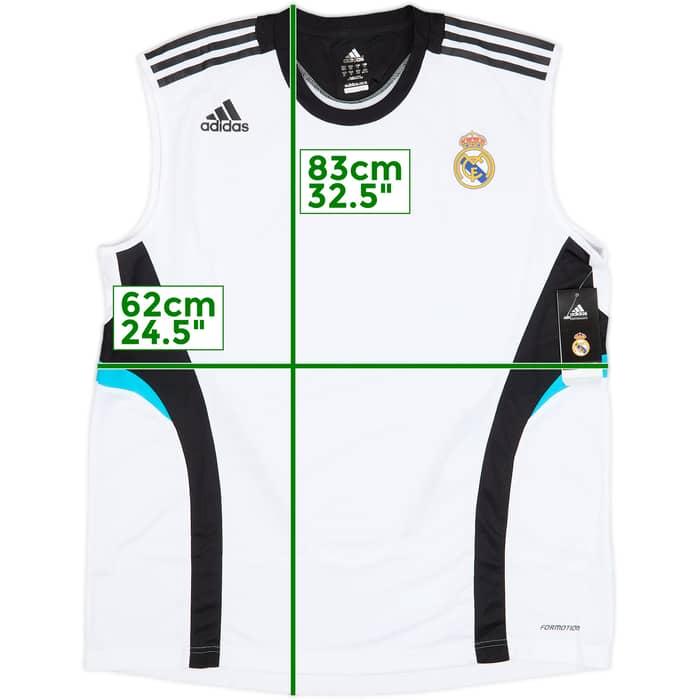2008-09 Real Madrid adidas Formotion Training Vest (XXL)