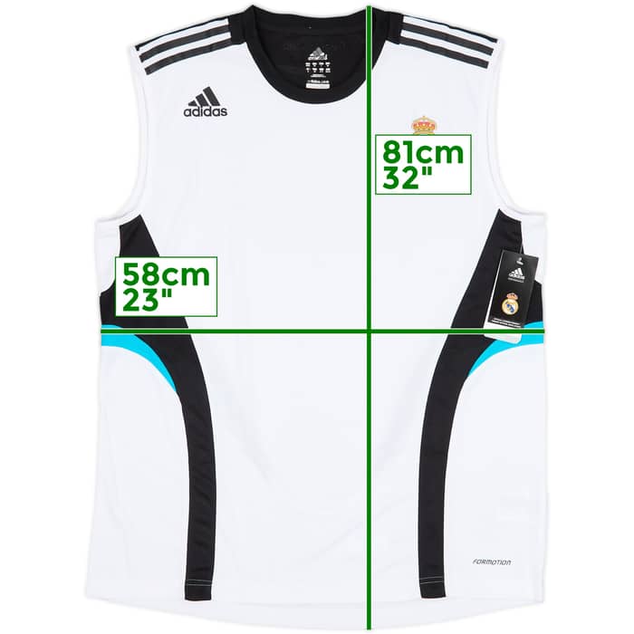 2008-09 Real Madrid adidas Formotion Training Vest (XL)