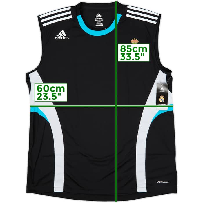 2008-09 Real Madrid adidas Formotion Training Vest (3XL)