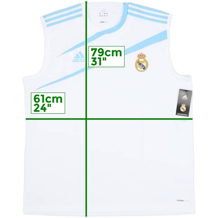 2009-10 Real Madrid adidas Training Vest (XL)