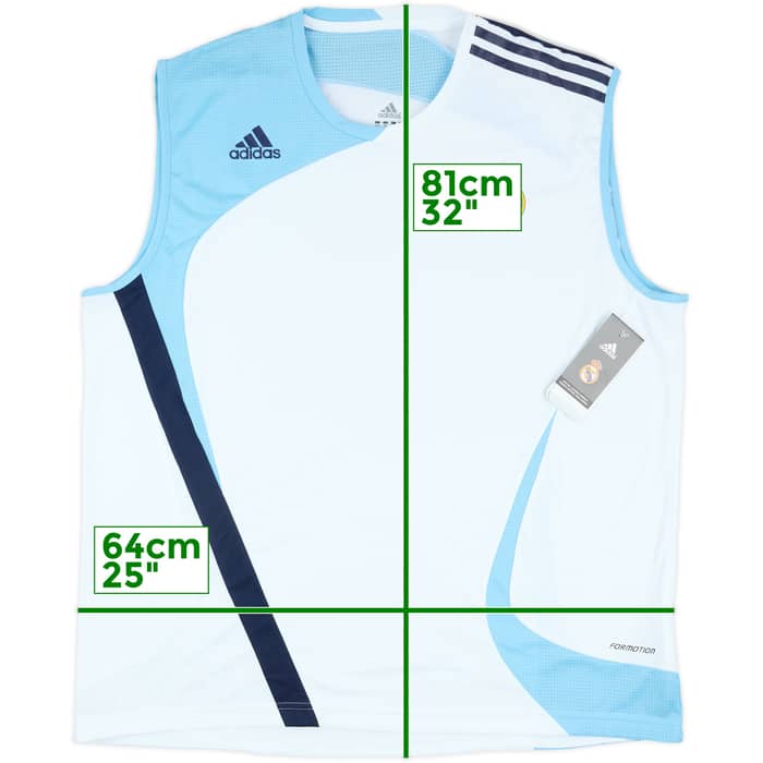 2007-08 Real Madrid adidas Training Vest (3XL)