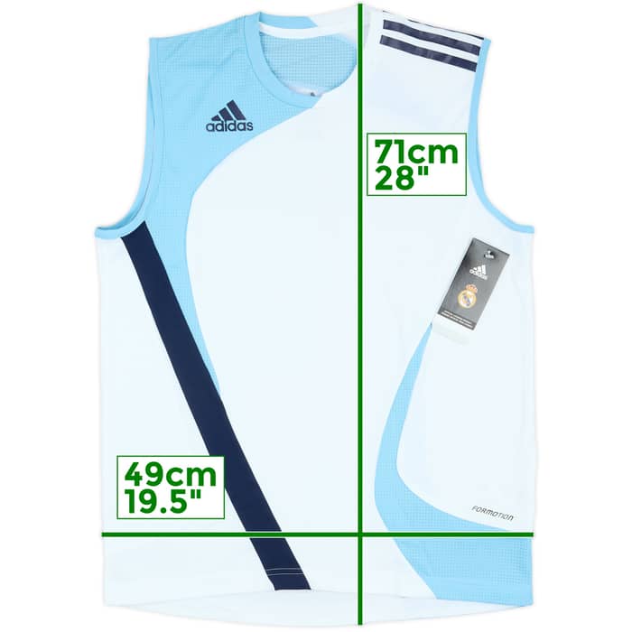 2007-08 Real Madrid adidas Training Vest (S)