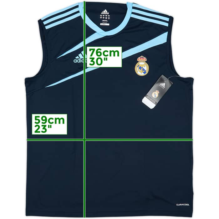 2009-10 Real Madrid adidas Training Vest (L/XL)