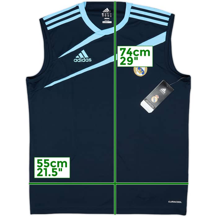 2009-10 Real Madrid adidas Training Vest (M/L)
