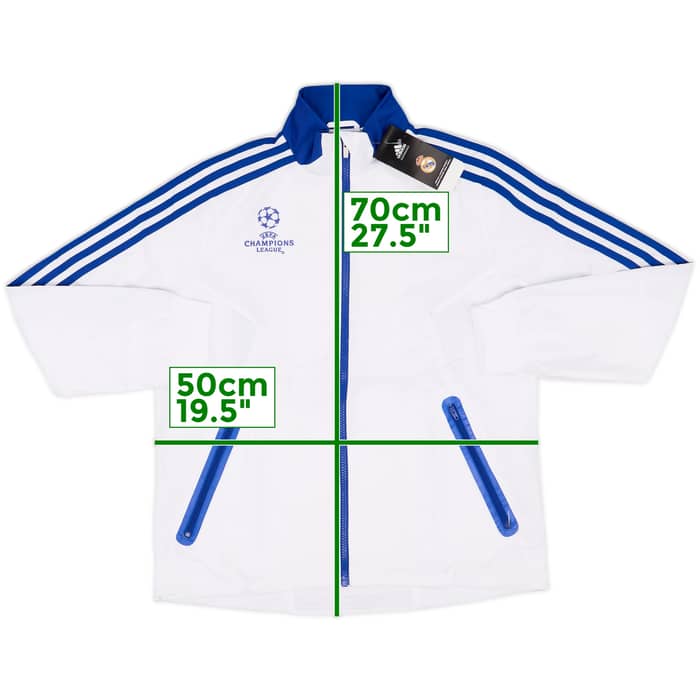 2010-11 Real Madrid adidas CL Track Jacket (L.Boys)